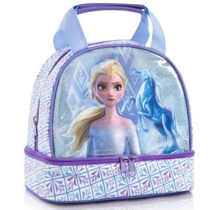 New Heys Disney Frozen II Lunch Box With 2 Zip And Handle